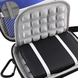 Oneay Schokbestendige zwarte beschermhoes / harde koffer / tas / harde schijfbehuizing voor 2,5 inch draagbare externe harde schijf — thumbnail 8