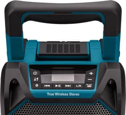 Makita DMR203 10.8-18V Li-Ion Accu Bluetooth speaker - werkt op netstroom & accu — thumbnail 12