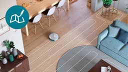 Philips HomeRun 2000-serie Robotstofzuiger Met Dweilfunctie – XU2000/25 – 6000 Pa Sterke Zuigkracht – Slimme Navigatie — thumbnail 4