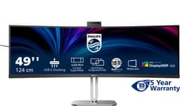 Philips 49B2U6900CH - Ultrawide QHD Curved Monitor - USB-C 100w - RJ45 - KVM switch - HDR400 - Webcam - 5jr Garantie - 49 inch — thumbnail 5