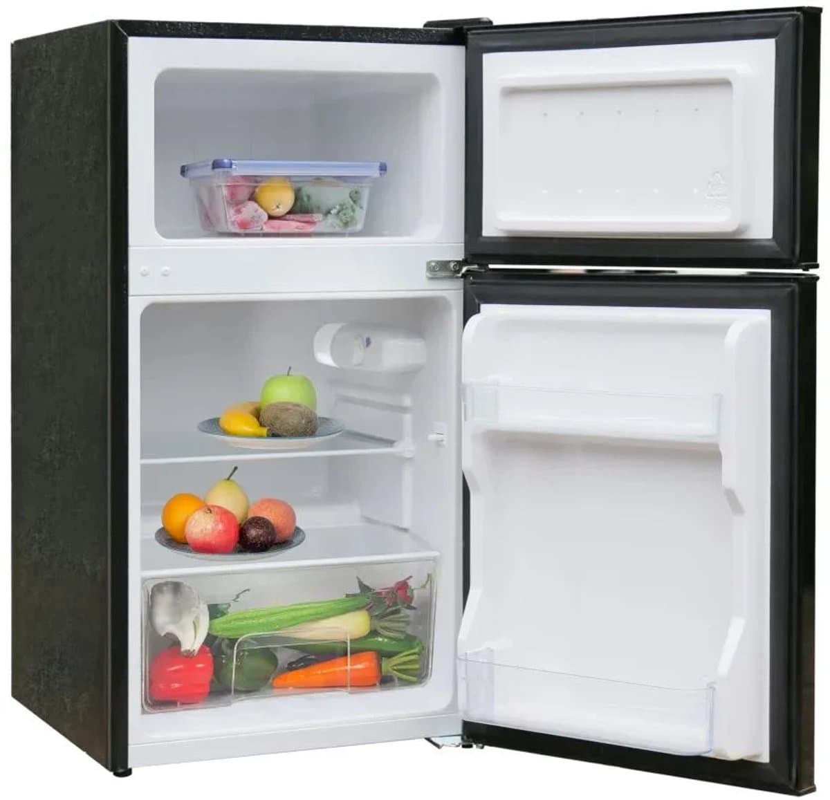 Manta MM545DBK - Koel-vriescombinatie - Zwart — afbeelding 1