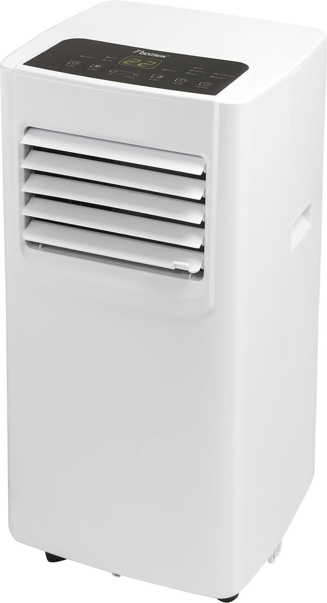 Bestron mobiele airco, airconditioning voor ruimtes tot 28m², koelvermogen 2,1 kW, met CFC vrije koelmiddel, 7.000 BTU/h, kleur: wit — afbeelding 1