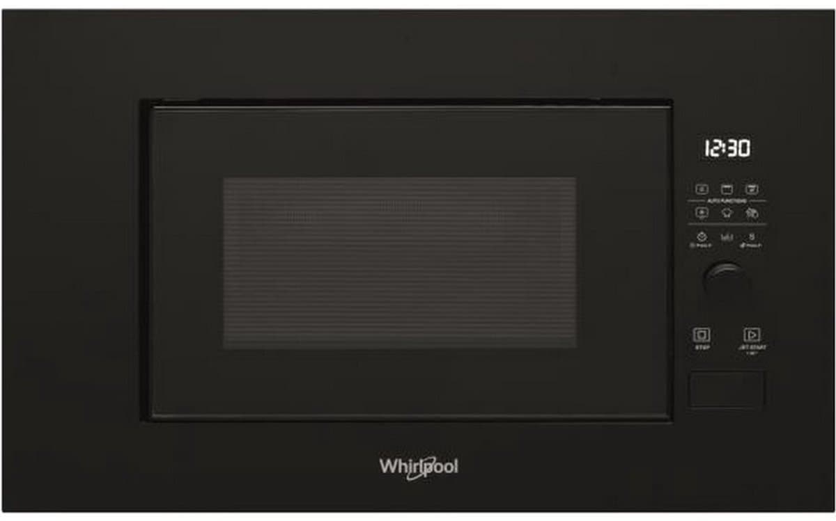 inbouw grill magnetron 20l 800w zwart - whirlpool - wmf200gnb — afbeelding 1