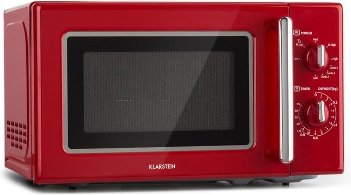 Caroline magnetron grill | 20 liter | 700 W magnetron / 1000 W grill | draaiplateau Ø 25,5cm | QuickSelect | retro design — afbeelding 1