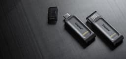 Kingston USB Stick 128GB - DataTraveler 70 - USB-C 3.2 - 100 MB/s — thumbnail 11
