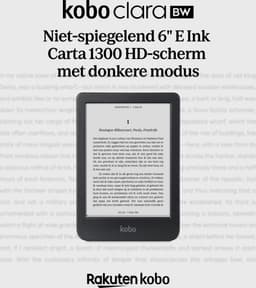 Kobo Clara BW - E-reader - 6 inch - 16GB - Luisterboeken - Zwart — thumbnail 8