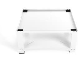 Wasophoogte® Wasmachine verhoger - Wasmachine opbouwmeubel - Wasmachine sokkel - 31cm hoog - Wit - Universeel