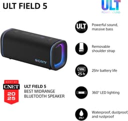 Sony ULT FIELD 5 - Bluetooth Speaker - Zwart — thumbnail 21