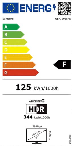Samsung QE77S93F - 77 inch - 4K OLED - 2025 — thumbnail 5