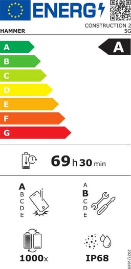 Hammer Construction 2 5G IP69 robuuste smartphone android 14 6500mAh — thumbnail 7