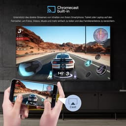 32 Inch Smart TV HD LED Borderless TV met Google TV en Dolby Audio — thumbnail 5