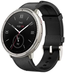 Amazfit Active 2 Round - Smartwatch - 44 mm - Black leather — thumbnail 10