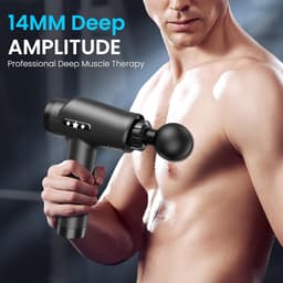 Massage Gun Professioneel - Massage Apparaat - Theragun - Zwart — thumbnail 5