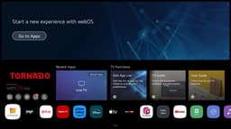 TORNADO 32ES4301X Smart TV – 32 inch HD – WebOS – Wifi – HDR – Frameless – Zwart — thumbnail 6