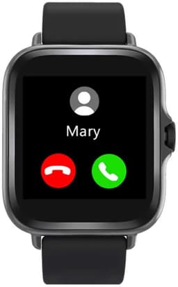 Denver Smartwatch Dames & Heren - Android & iOS - Volledige Belfunctie - Sporthorloge - Hartslagmeter - Stappenteller - Slaapmonitor - Social Media Activiteit - SWC156 - Zwart — thumbnail 8