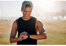 Amazfit Bip 5 - Smartwatch - 38 mm - Soft Black — thumbnail 3