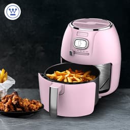 Westinghouse Retro Airfryer - 1500W - Heteluchtfriteuse - 4L - PFAS-Vrij - tot 200 Graden - Tot 4 personen - Roze — thumbnail 4