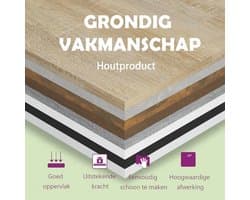 TV-meubel met LED-verlichting 100x35x40cm - modern en duurzaam