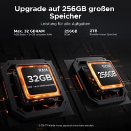 DOOGEE Fire 5 Ultra-AI Robuuste Smartphone-32GB RAM - 256GB ROM-6,6 inch 90 Hz-Robuuste Telefoon - IP68 Waterdicht -1200-lumen kampeerlamp-13000 mAh- Gemini AI-gezichtsherkenning- Android 15 - NFC - GPS-Zilver — thumbnail 4