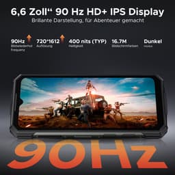 DOOGEE Fire 5 Ultra-AI Robuuste Smartphone-32GB RAM - 256GB ROM-6,6 inch 90 Hz-Robuuste Telefoon - IP68 Waterdicht -1200-lumen kampeerlamp-13000 mAh- Gemini AI-gezichtsherkenning- Android 15 - NFC - GPS-Zilver — thumbnail 11
