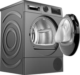 Bosch WQG235DRNL Serie 6 - Wasdroger - Warmtepompdroger - Blijvend energiezuinig met Self Cleaning Condensor - Auto Dry: droogt automatisch tot de gewenste droogtegraad - Cast iron grey - Trommelverlichting — thumbnail 12
