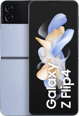 Samsung Galaxy Z Flip 4 - 128GB - 5G - Blue — thumbnail 1