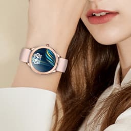 Darenci Smartwatch Flair Pro  - Smartwatch dames -Smartwatch heren -Activity Tracker- Touchscreen -Bluetooth bellen -Met extra bandje -Horloge -Stappenteller -Bloeddrukmeter -Verbrande calorieën -Zuurstofmeter -Spatwaterdicht -Zwart — thumbnail 19