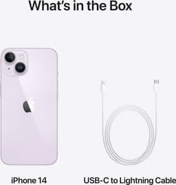 Apple iPhone 14 - 128GB - Paars — thumbnail 7