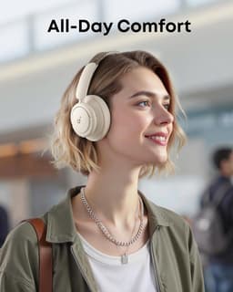 Soundcore by Anker Life Q30 Hybrid Active Noise Cancelling Headphones with Multiple Modes, Hi-Res Sound, 40H Playtime, Fast Charge, Soft Earcups, Bluetooth Headphones, Travel- Wit — thumbnail 5