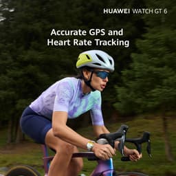 Huawei WATCH GT 6 46mm Zwart | 21-Daagse Batterijduur - Nauwkeurige GPS- en Hartslagmeting - Innovatieve Pro-niveau Fietstracking – Analyse van Emotioneel Welzijn - Compatibel met iOS & Android — thumbnail 12