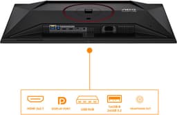 AOC G4 Q27G4SDR - QHD OLED Gaming Monitor - 360hz - HDMI 2.1 - USB-hub - 27 inch — thumbnail 11