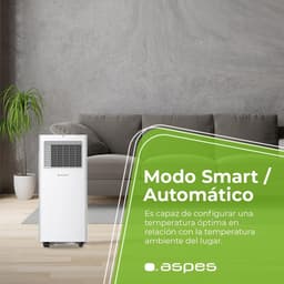 Draagbare Airconditioning 9000 BTU – Enkele Koeling met LED-Display en Afstandsbediening — thumbnail 6