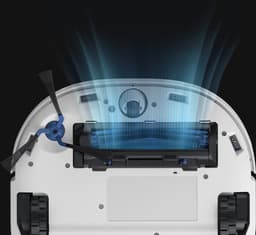 eufy X10 Pro Omni Robot Stofzuiger en Mop, 8.000 Pa zuigkracht, dubbele dweilpads met 12 mm auto-lift en tapijtdetectie, herkent 100+ objecten voor obstakelvermijding, alles-in-één station voor dagelijks onderhoud. — thumbnail 2