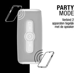 Fresh 'n Rebel Bold L3 - Waterdichte Bluetooth Speaker - Draadloos - 25 uur Speeltijd - Ice Grey — thumbnail 11
