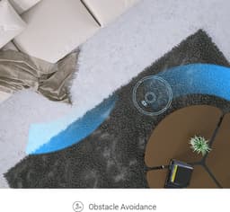 EZVIZ RE4 Plus - Robotstofzuiger met Dweilfunctie, 4000Pa Zuigkracht, Automatisch Leegstation, Navigatie & Obstakelvermijding - Compatibel met Google Assistant & Alexa - Zwart — thumbnail 3