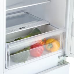 Inventum IKV1786D 178 cm energiezuinige inbouw koel-vriescombinatie - 251 liter - Koelkast met vriesvak 70 liter - Vershoudlade - Supervriezen - Led-verlichting - Deur op deur - Wit — thumbnail 7