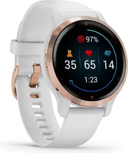 Garmin Venu 2s - Smartwatch voor dames met Stappenteller - 10 dagen batterij - 40 mm - Rose Goudkleurig/Wit — thumbnail 13