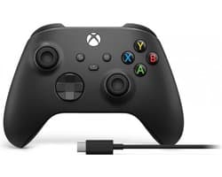 Xbox Draadloze Controller - Zwart - Inclusief USB C kabel - Xbox, PC, Cloud Gaming