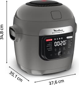 Moulinex Multicook & Fry MZ730BF0 - Multicooker - Grijs — thumbnail 10
