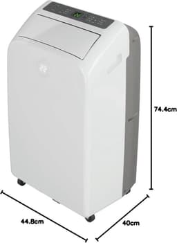 Mobiele Airco Zonder Buitenunit - 9000BTU - 220 W - White - Energieklasse D — thumbnail 3