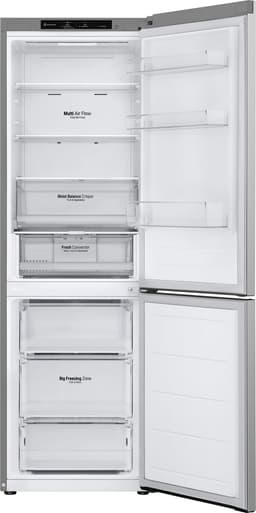 LG GBV3100CPY.APYQEUR koel-vriescombinatie Vrijstaand 344 l Zilver — thumbnail 3