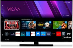 MEDION 108 cm (43 inch) QLED-tv (smart-tv, Dolby Vision HDR, VIDAA Store, Netflix, Prime Video, Disney+, DAZN, Paramount+, DTS X, Dolby Atmos, PVR, Bluetooth, MD 843600) — thumbnail 1