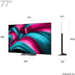 LG C5 OLED77C54LA - 77 inch - 4K OLED Evo - 2025 - Smart TV — thumbnail 8