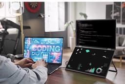 Acer PD163Qsmiuux - PD3 Series - LED-monitor - 16" (15.6" zichtbaar) - portable - 1920 x 1080 Full HD (1080p) @ 60 Hz - IPS - 250 cdm² - 800:1 - 8 ms - Mini HDMI, 2xUSB-C - luidsprekers - zilver — thumbnail 13