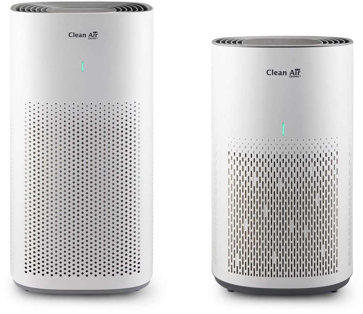 Clean Air Optima® CA-507 Smart + CA-505 Smart - Intelligente HEPA Ionisator Luchtreinigers - 360° Airflow - Extreem stil met sleepmode! <10dB(A)! — afbeelding 1