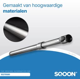 SQOON® Telescoop zuigbuis - Geschikt voor alle modellen van Miele o.a. Classic C1, Complete C2, Complete C3 series - Guard S1 - M1 - L1 Series — thumbnail 6