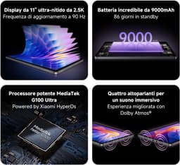 Xiaomi Redmi Pad 2 (Beschermhoes inbegrepen) - 8GB/256GB - Grijs — thumbnail 6