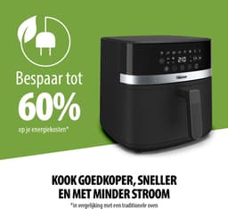Tristar Airfryer FR-9418 - 8L - Grote Capaciteit XXL - PFAS Vrij - 7 programma's - Warmhoudfunctie - 2000 Watt — thumbnail 3