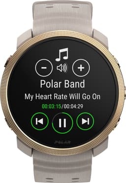 Polar Vantage M3 Multisport Smartwatch - Greige/goud - S en M/L — thumbnail 18