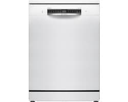 Bosch SMS4EVW08E - Serie 4 - Vaatwasser - Vrijstaande vaatwasser - 60 cm - Wit - Energielabel B - Home Connect - Efficient Dry: verbeterde droogprestaties door de automatisch geopende deur